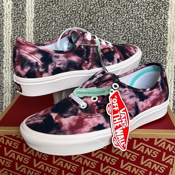Vans Other - Vans Comfycush Authentic Grunge Wash Multi / Tiedye Men’s